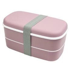 Northix Lunchbox, Bento Box – ružový 