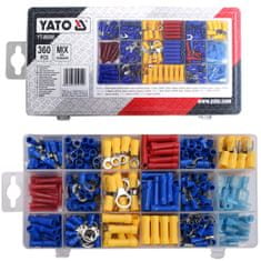 YATO Sada elektrických konektorov 360 ks. YT-06890