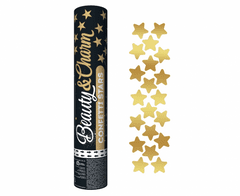 GoDan Vystreľovacie konfety - Zlaté hviezdy - 30 cm