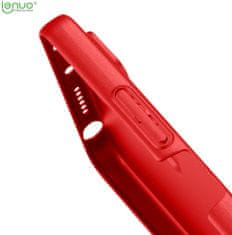 Leshield zadní kryt pro Xiaomi Redmi Note 11 Pro/Pro 5G, červená
