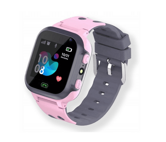 Sobex Detské GPS hodinky s fotoaparátom Q16 - ružové