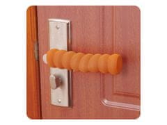 KIK KX7912 Penový chránič na dverovú kľučku 1 ks hnedý