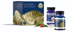 Inca Collagen Morský hydrolyzovaný kolagén - 30 x 3 g, Vitamín C - 30 x 500 mg, Vitamín D - 30 x 1000 I.U.