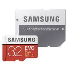 Daklos Micro SD karta 32 GB Samsung EVO Plus Class 10 + adaptér zadarmo