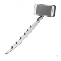 Daklos Selfie ochranný kryt / obal na iPhone 6 6S Plus - skladací selfie tyčka + ZADARMO diaľkové ovládanie fotiek Bílá
