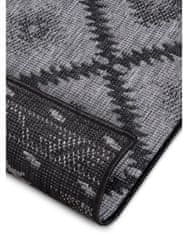 NORTHRUGS Kusový koberec Twin Supreme 105459 Malibu Night Silver – na von aj na doma 80x250