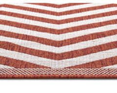 NORTHRUGS Kusový koberec Twin Supreme 105470 Palma Cayenne – na von aj na doma 80x250