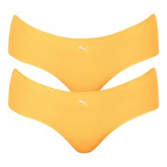 Puma 2PACK dámske nohavičky oranžové (100001012 011) - veľkosť S