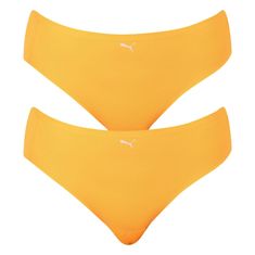 Puma 2PACK dámské nohavičky oranžové (701219792 005) - veľkosť uni