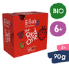 BIO RED ONE ovocné pyré s jahodami (5×90 g)