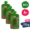 BIO Hruška, hrášok a brokolica (3× 120 g)