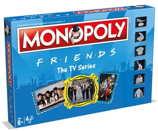 Winning Moves Monopoly: Priatelia CZ/SK