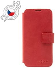 FIXED Kožené puzdro typu kniha ProFit pre Apple iPhone 13 FIXPFIT2-723-RD, červená