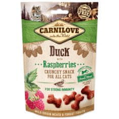 Carnilove Cat Crunchy Snack Duck with Raspberries with fresh meat - 50 g
