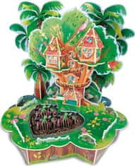 EDUCA Kreatívna sada 3D Dream Gardens: Dom na strome 2v1