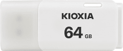 KIOXIA 64GB USB Flash Hayabusa 2.0 U202 biely,
