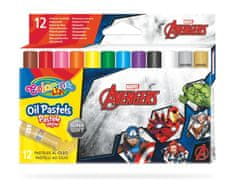 Colorino Marvel Avengers - olejové pastely 12 farieb