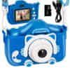 Iso Trade Detský digitálny fotoaparát, hry + 16 GB micro SD | modrý