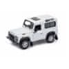 1:24 Land Rover Defender Strieborná