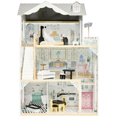 WOWO Drevený domček pre bábiky - 122cm