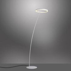 PAUL NEUHAUS PAUL NEUHAUS LED stojacia lampa biela, nastaviteľná, stmievateľná, teplá biela 3000K
