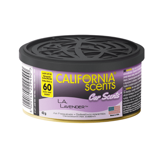 California Scents Osviežovač vzduchu plechovka Car Scents LA Lavender - Levanduľa