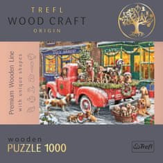 Trefl Wood Craft Origin puzzle Santovi malí pomocníci 1000 dielikov
