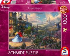 Schmidt Puzzle Šípková Ruženka: Tanec v čarovnom svetle 1000 dielikov