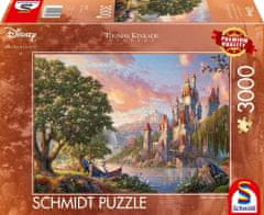 Schmidt Puzzle Kráska a zviera: Kúzelný svet Belly 3000 dielikov