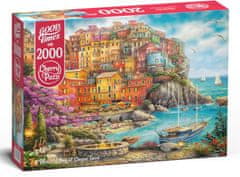 Cherry Pazzi Puzzle Krásny deň v Cinque Terre 2000 dielikov