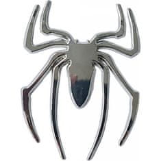4Car Samolepiaci dekor metal pavúk