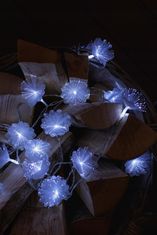 Kaemingk LED vianočné dekoratívne osvetlenie kvetov 3,8 m