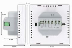 Aluzan EB-160 WiFi - programovateľný termostat pre ovládanie kotlov aj elektrického vykurovania do 16A