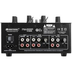 Omnitronic PM-222P, 2-kanálový mixážny pult s MP3/BT prehrávačom