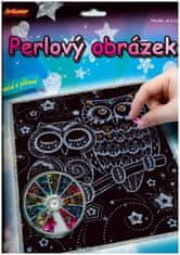 SMT Creatoys Perlový obrázok 200ks farebných perál 20,3x25,4cm asst 3 druhy na karte Cena za 1ks