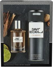 David Beckham Classic - EDT 40 ml + deodorant ve spreji 150 ml