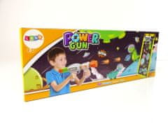 Lean-toys Cieľová hra Gun Penové guľôčky Doska Dinosaury