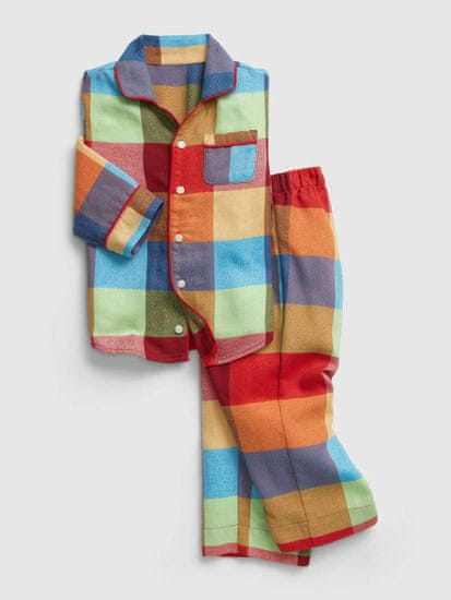 Gap Detské kockované pyžamo