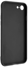 FIXED Zadný pogumovaný kryt Story pre Apple iPhone 7/8/SE (2020/2022) FIXST-100-BK, čierna