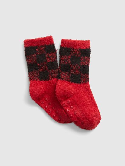 Gap Detské kockované ponožky