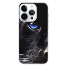 iSaprio Silikónové puzdro - Black Puma pre iPhone 14 Pro