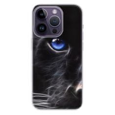 iSaprio Silikónové puzdro - Black Puma pre iPhone 14 Pro