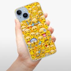 iSaprio Silikónové puzdro - Emoji pre iPhone 14