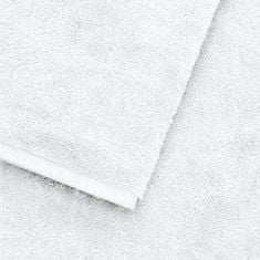 Ch. Fischbacher Bavlnená osuška PURE s úzkou bordúrou 90 x 160 cm, biela