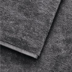 Ch. Fischbacher Bavlnený uterák na ruky PURE s úzkou bordúrou 50 x 100 cm, šedá
