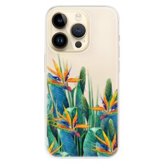 iSaprio Silikónové puzdro - Exotic Flowers pre iPhone 14 Pro