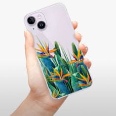 iSaprio Silikónové puzdro - Exotic Flowers pre iPhone 14