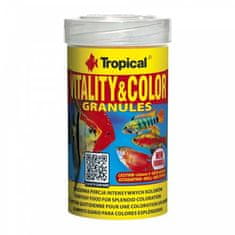 TROPICAL Vitality&Color Granules 250ml/138g granulované krmivo s vyfarbujúcim a vitalizujúcim účinkom