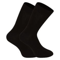 Nedeto 10PACK ponožky vysoké bambusové čierne (10NDTP001) - veľkosť L