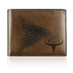 Buffalo Wild Pánska kožená peňaženka Medgy hnedá univerzálny